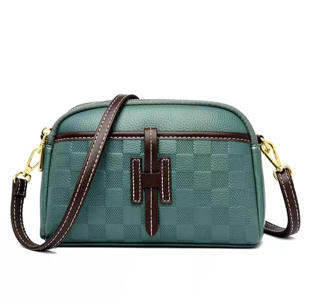 Crossbody Dual Zipper Small Bag