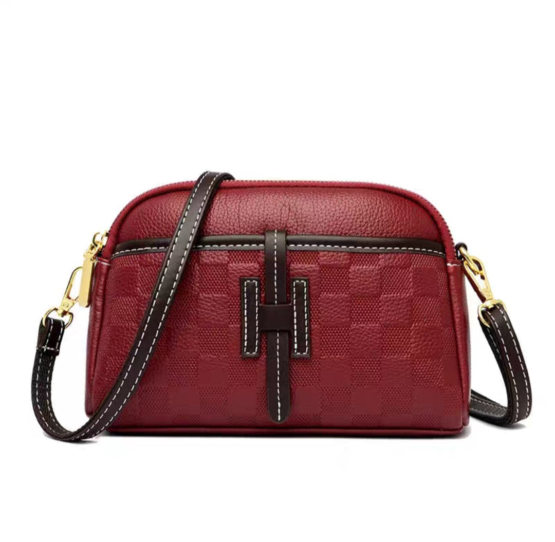 Crossbody Dual Zipper Small Bag