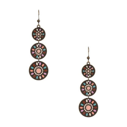 Statement Jewellery Earrings Modern Boho #001