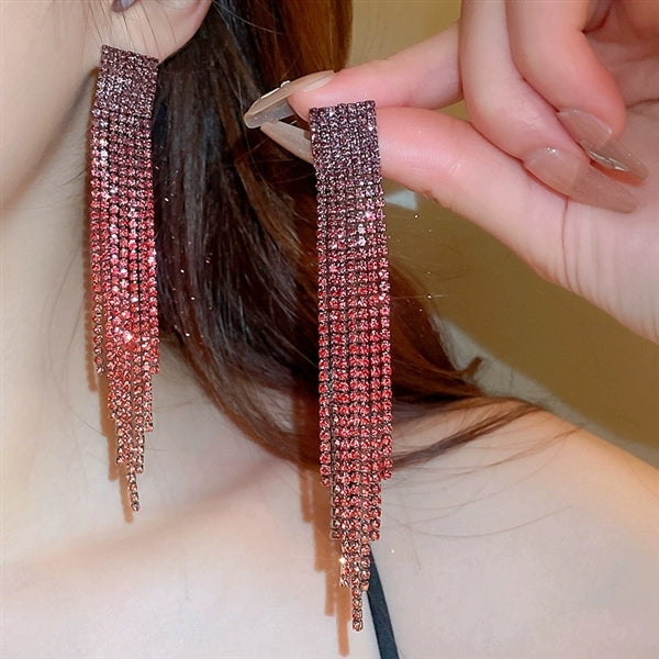 Statement Jewellery Classy Tassel Earrings #004