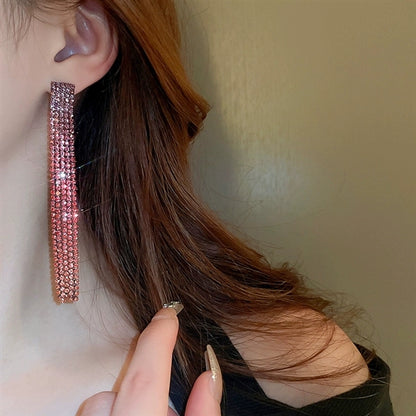 Statement Jewellery Classy Tassel Earrings #004