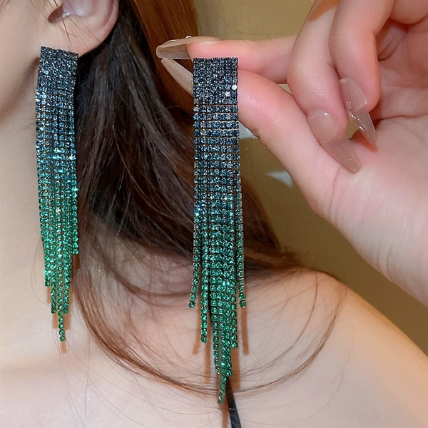 Statement Jewellery Classy Tassel Earrings #004