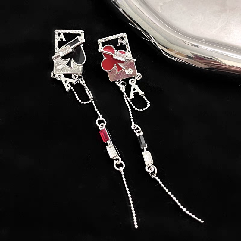 Statement Jewellery "Mismatched-Style" Earrings Sterling Silver Pins #7382